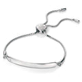 D For Diamond ID Toggle Bracelet with Diamond