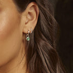 Beginnings Crystal Birthstone Hoop Earring Charms