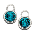 Beginnings Crystal Birthstone Hoop Earring Charms