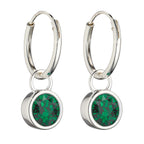 Beginnings Crystal Birthstone Hoop Earring Charms