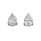 Beginnings Teardrop Cubic Zirconia Stud Earrings