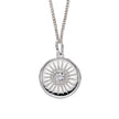 Beginnings Diamond Cut Disc Pendant