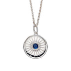 Beginnings Diamond Cut Disc Pendant