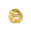 Sea & Moon Medium Ring, Sterling Silver with Gold Plate