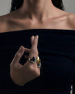 Zyra Sculpted Ring | Sterling Silver