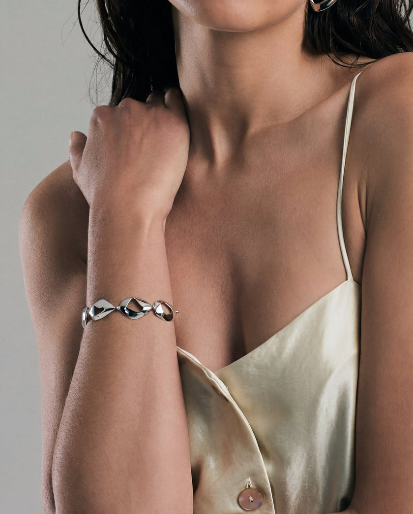 Élan Sculpted Bracelet Sterling Silver