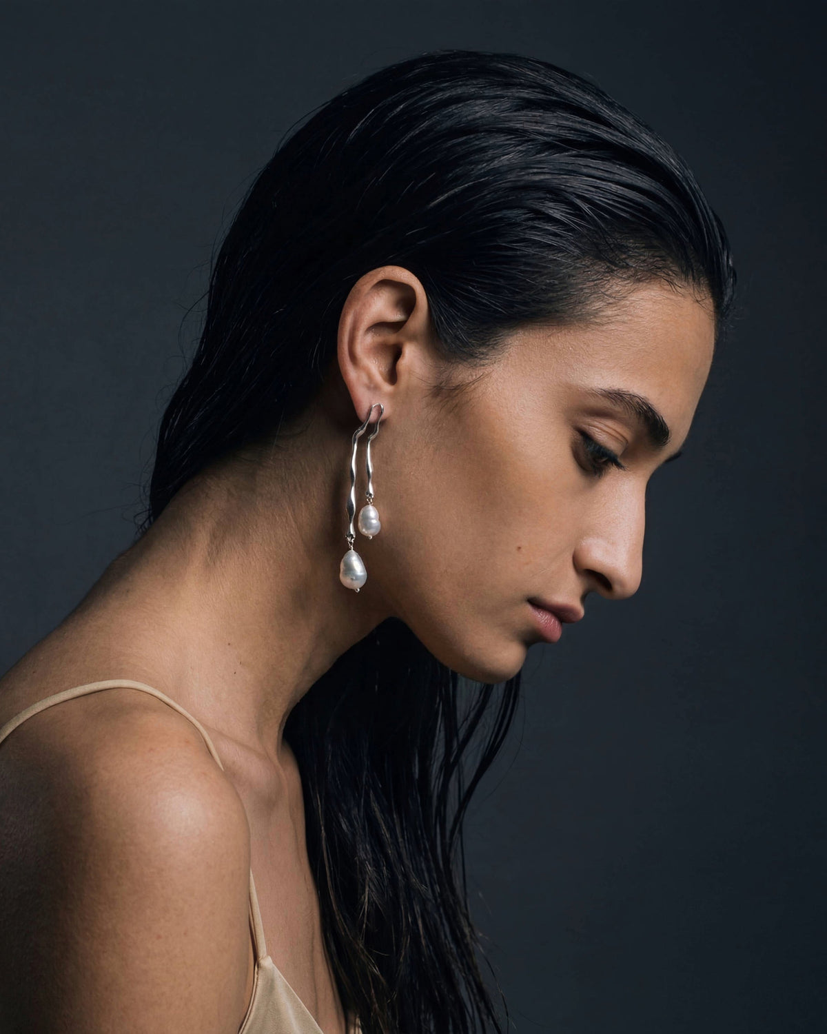Melia Pearl Drops | Sterling Silver