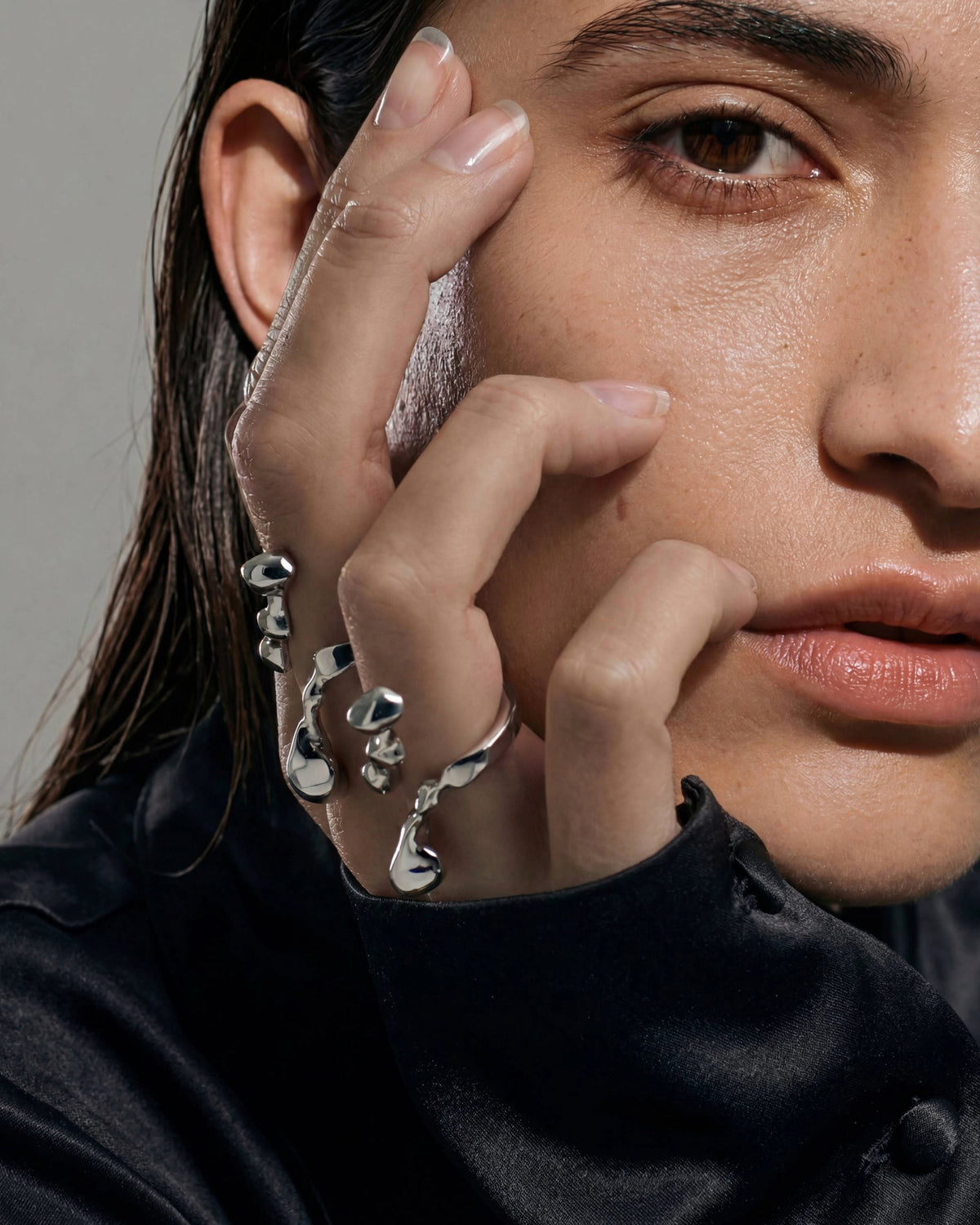 Iceland Sculpted Ring | Sterling Silver