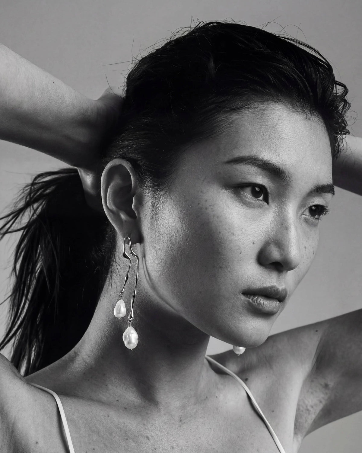 Melia Pearl Drops | Sterling Silver