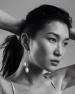Melia Pearl Drops | Sterling Silver