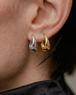 Seren Small Hoops | Gold Vermeil