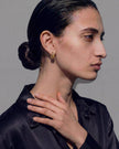 Seren Small Hoops | Gold Vermeil