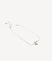 Reversible Dainty Amber Heart Bracelet