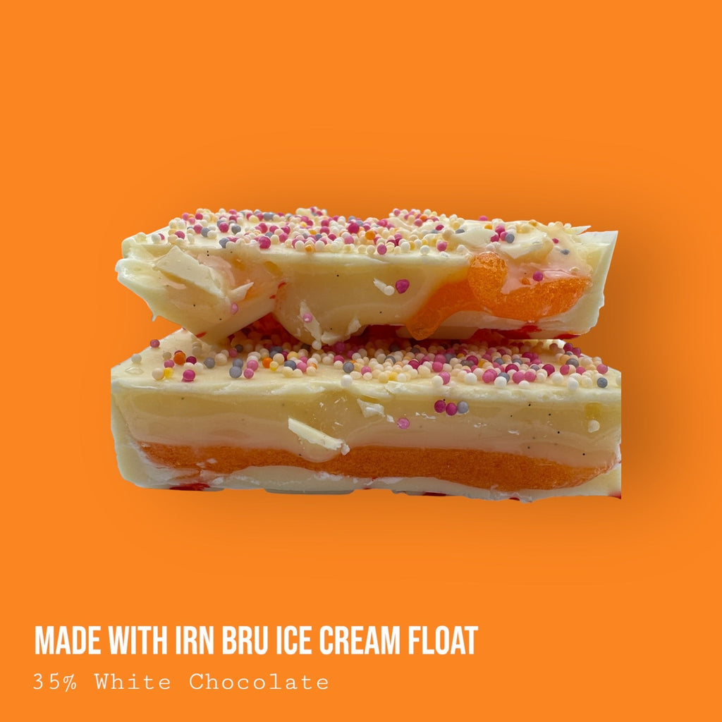 "Made with Irn Bru" Ice Cream Vanilla Float Dessert Bar 235g