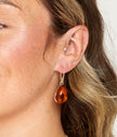 Amber Sundrop Earrings