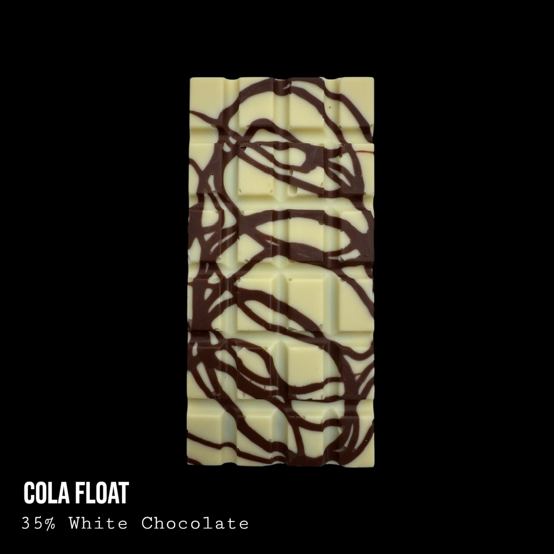 Cola Float White & Milk Chocolate with Cola & Vanilla Cream Dessert Bar 240g