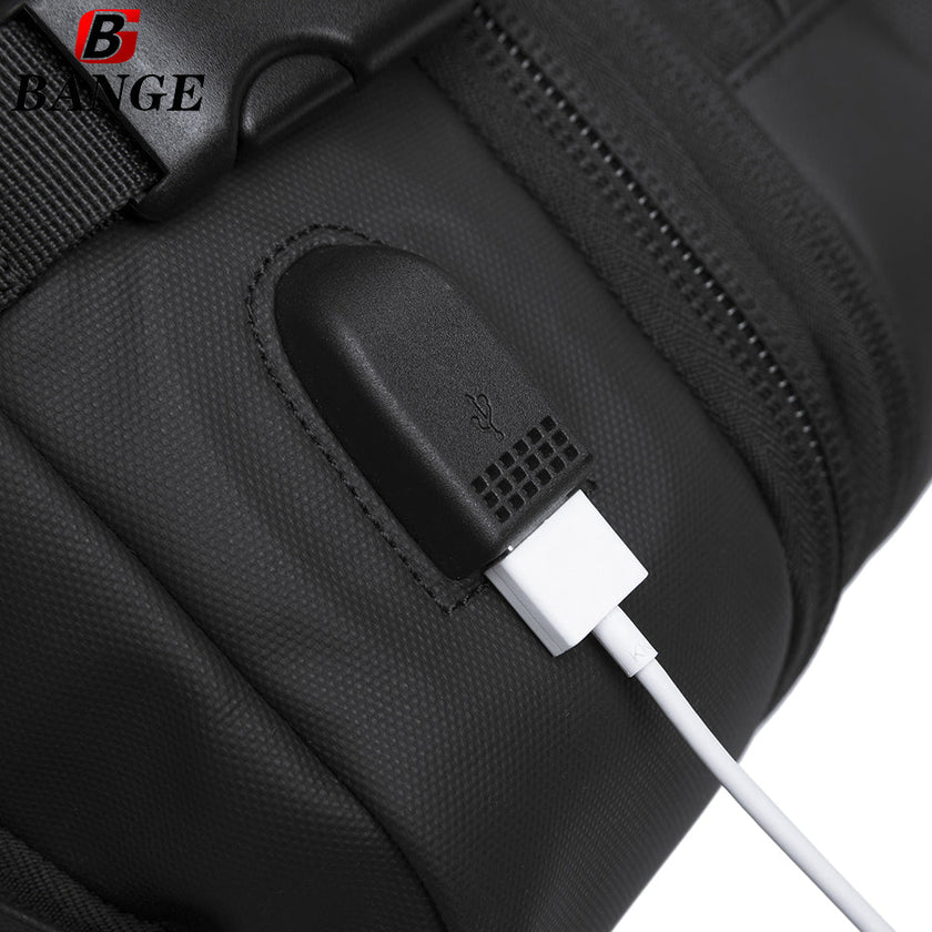 Bange EX-Large Plus Travel Laptop Backpack Black