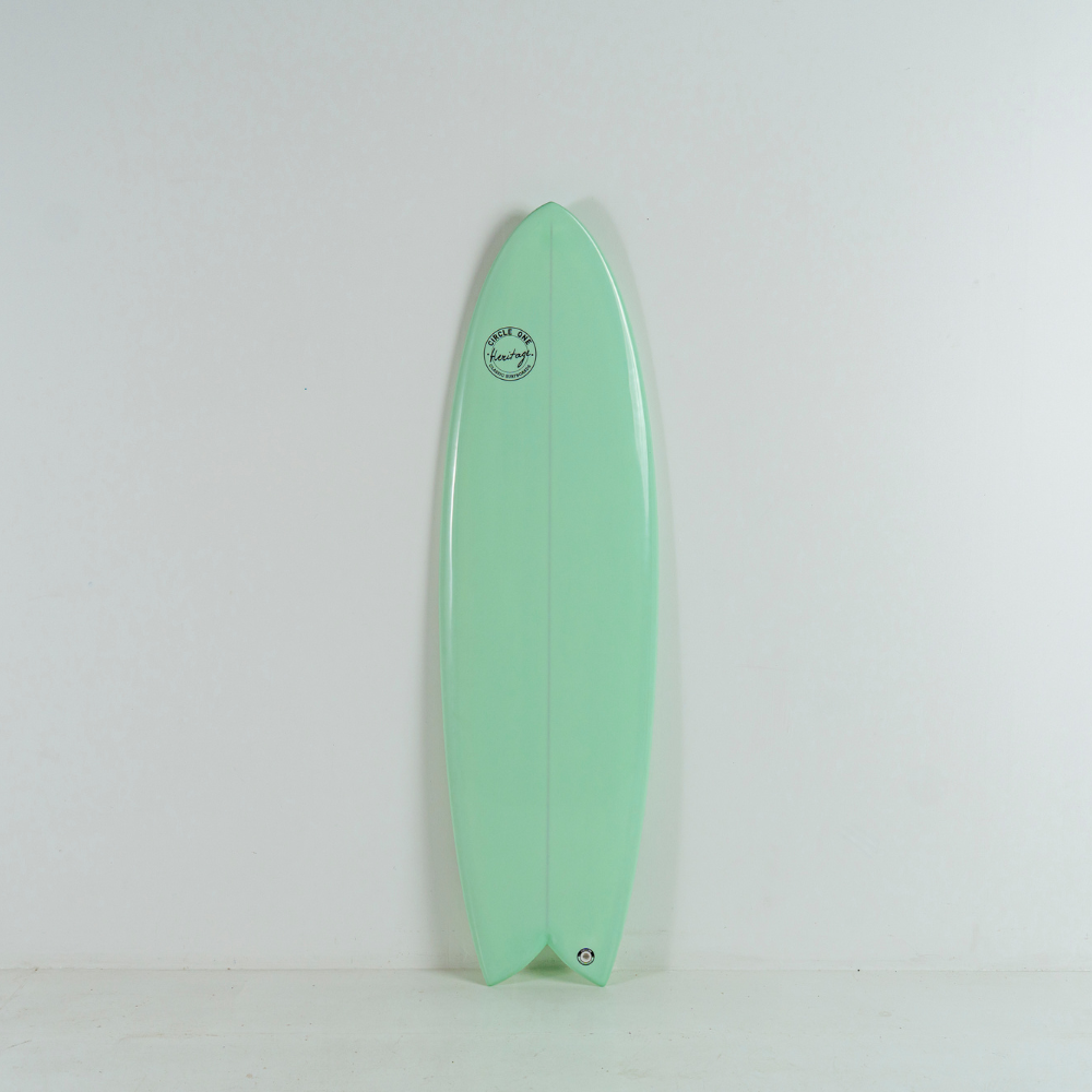 5' 11" Heritage Twin Keel Fish in Gloss Tint