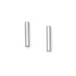 Pillar Understated Sterling Silver Stud Earrings
