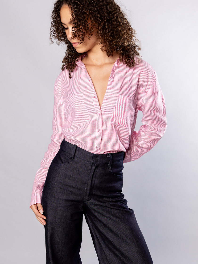 Smart Denim Trouser Organic Cotton - Katherina | No More Nobody
