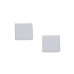 Square Sterling Silver Stud Earrings
