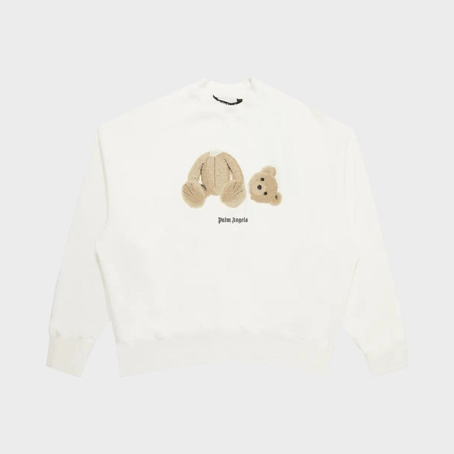 Kill The Bear Crew Sweatshirt White