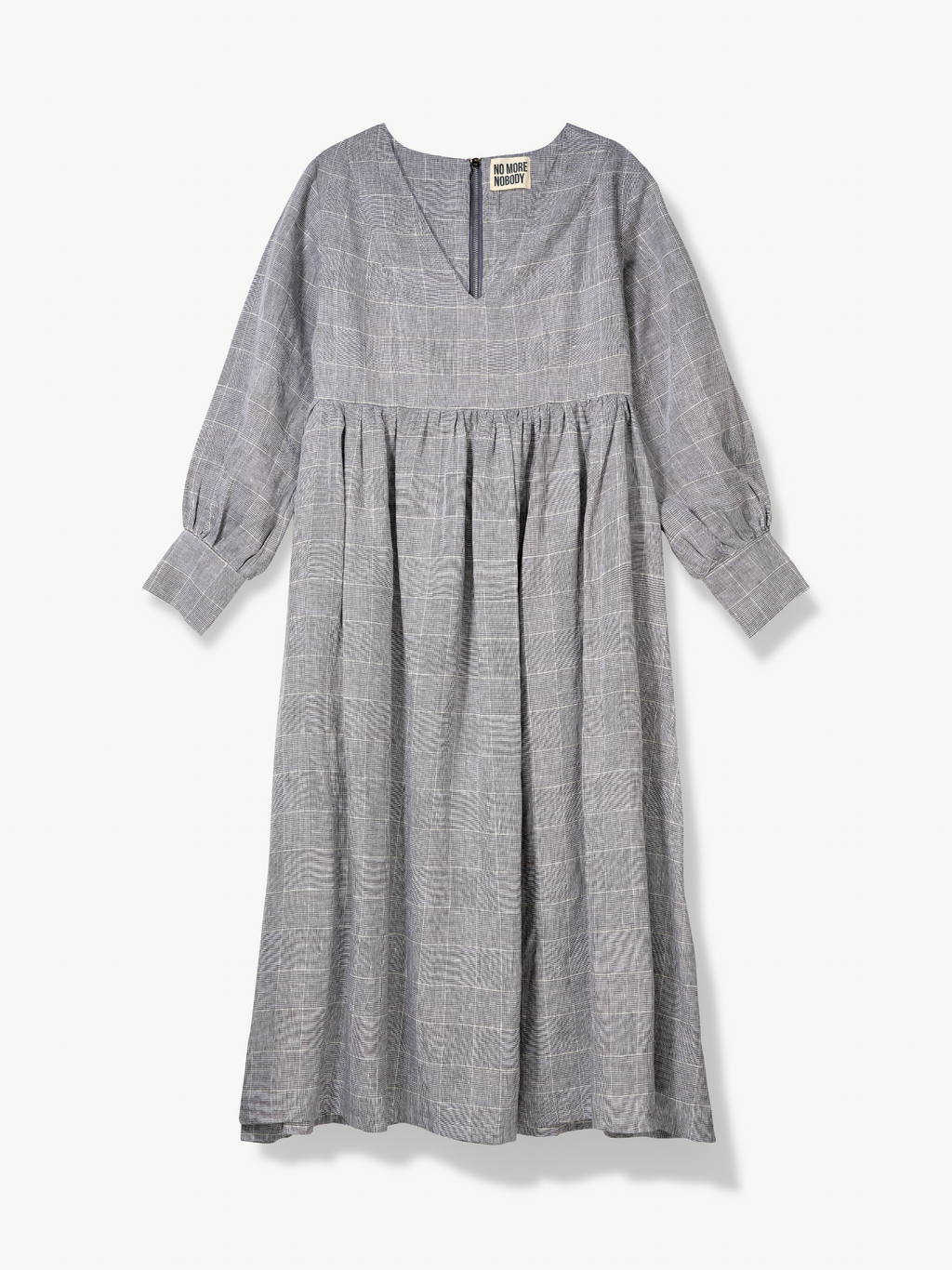 Oversized Maxi Dress with pockets Organic Linen - Michelle | No More Nobody