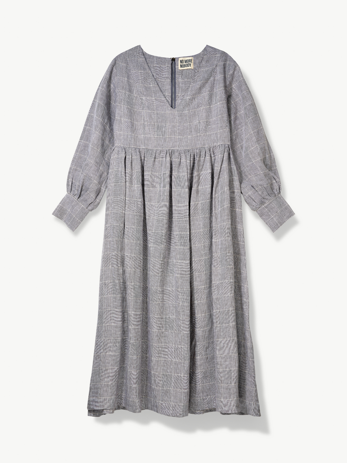 Oversized Maxi Dress with pockets Organic Linen - Michelle | No More Nobody