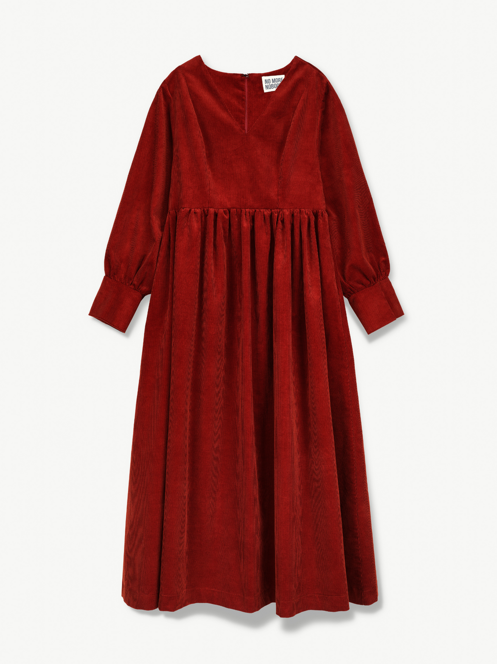 Robe longue oversize en velours côtelé avec poches – Michelle | No More Nobody