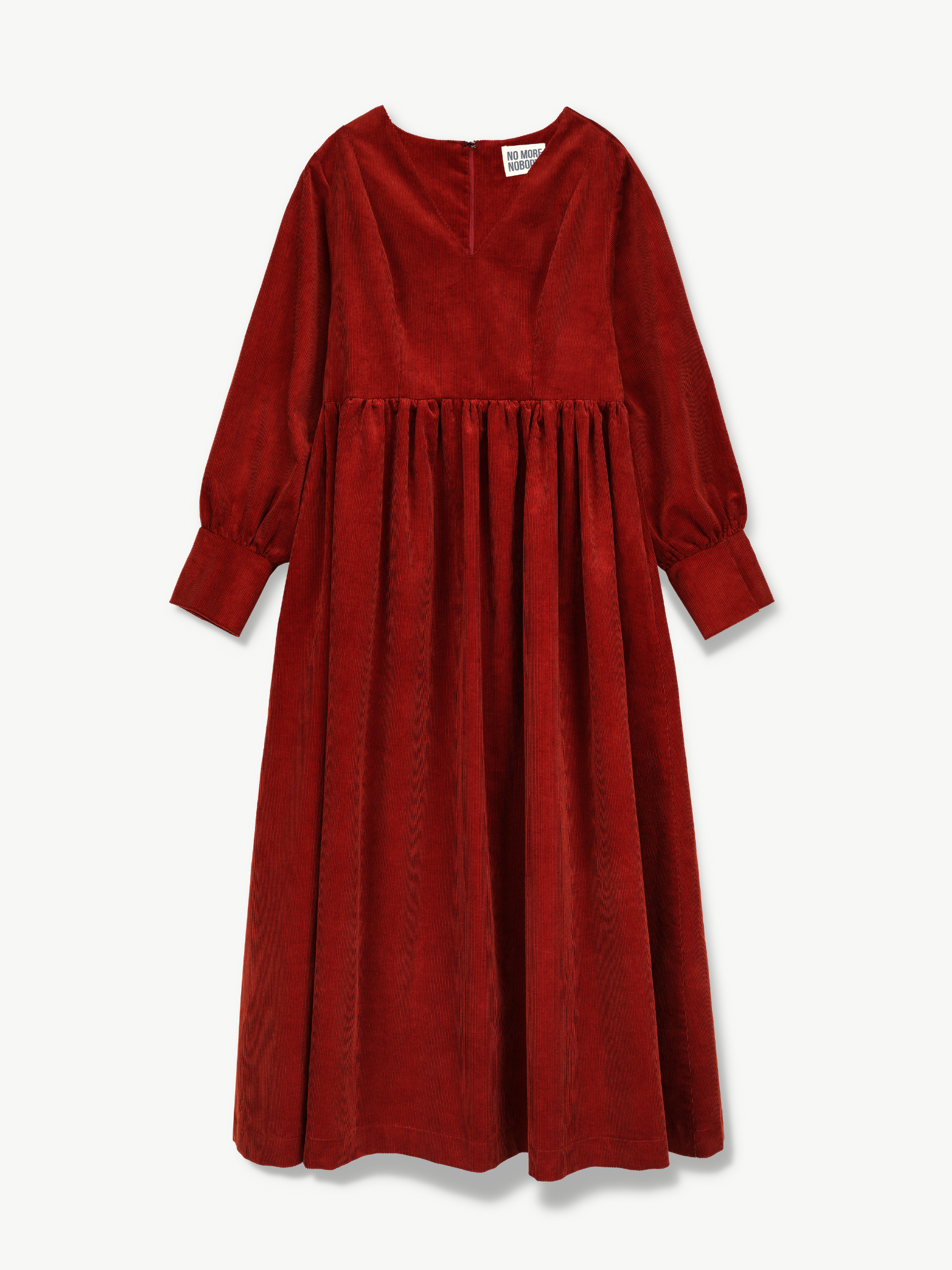 Robe longue oversize en velours côtelé avec poches – Michelle | No More Nobody