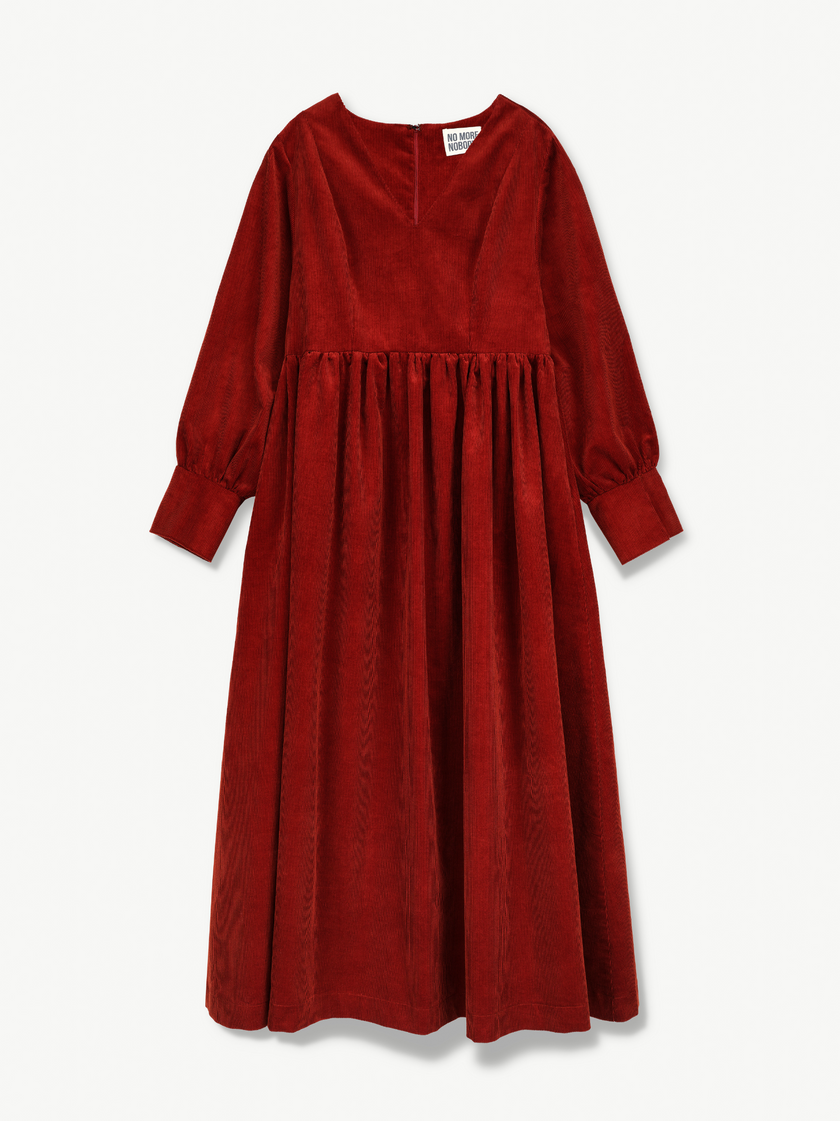 Oversized Maxi Dress with Pockets Corduroy – Michelle | No More Nobody