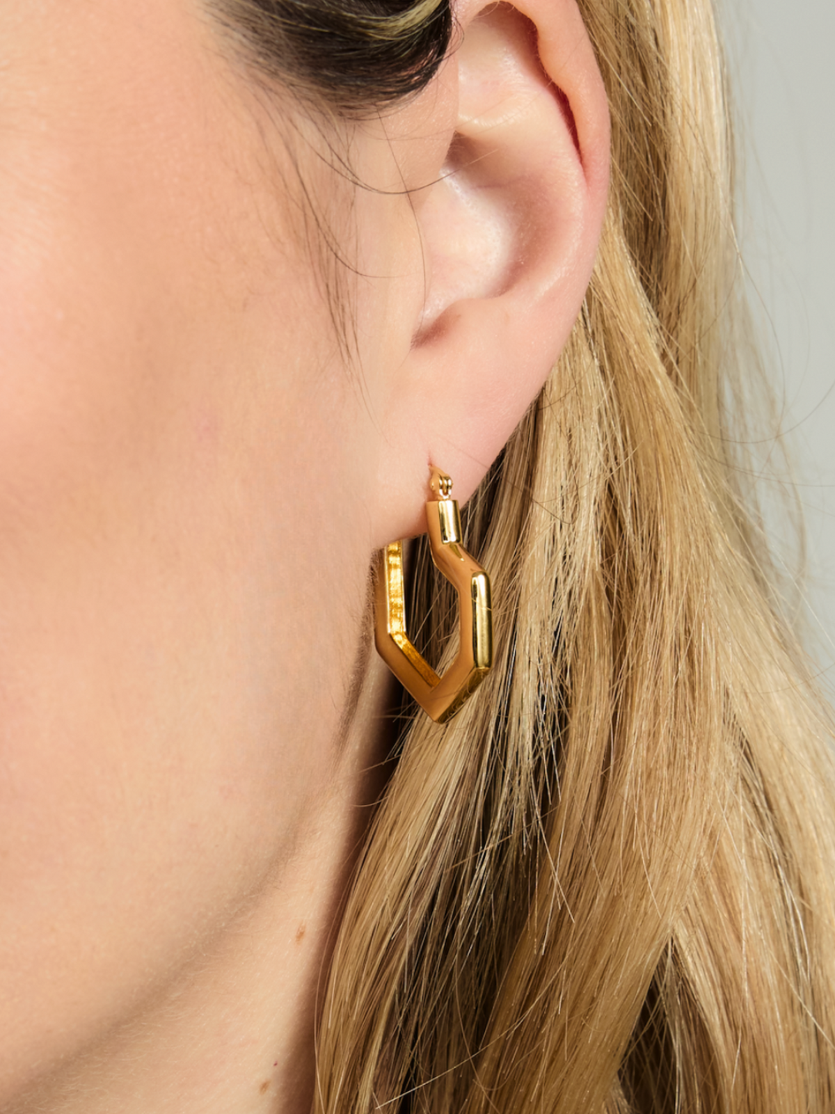 Gold Plated small hoop earrings – Daryl | No More Nobody