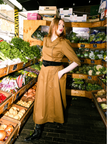 Button-Down Midi Dress Organic cotton - Talitha | No More Nobody