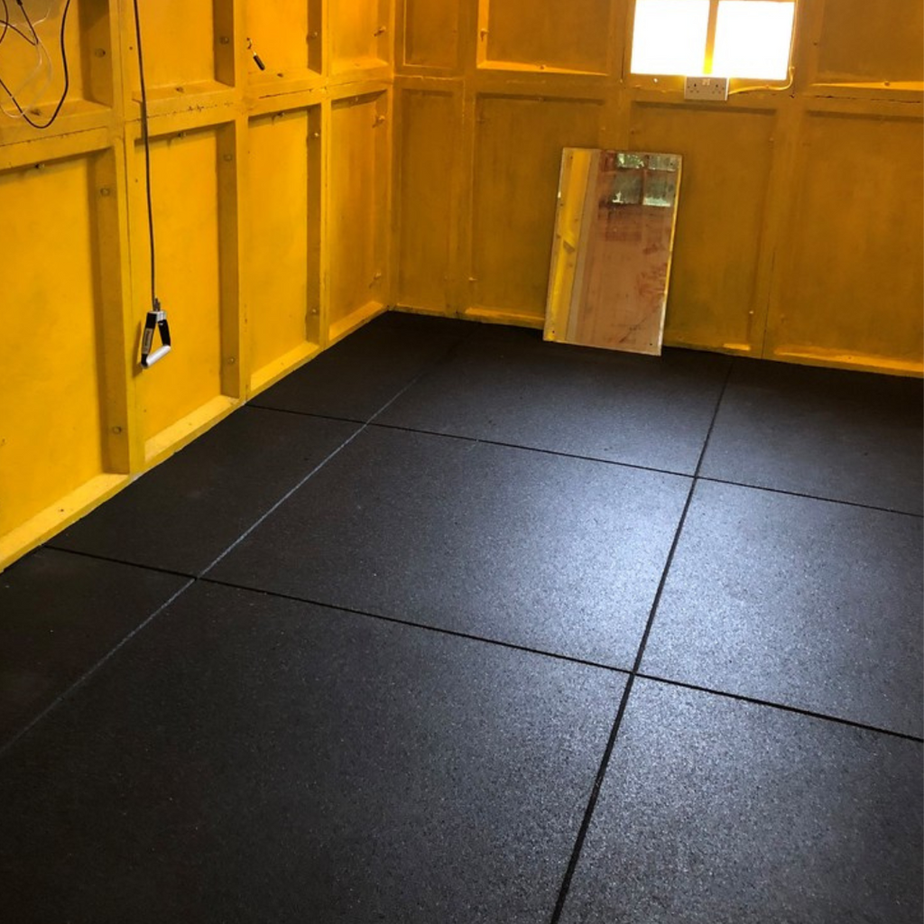 Rubber Shed Flooring Mats