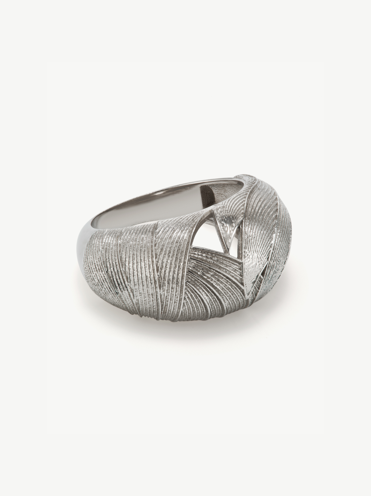 Sterling Silver dome ring – Day | No More Nobody