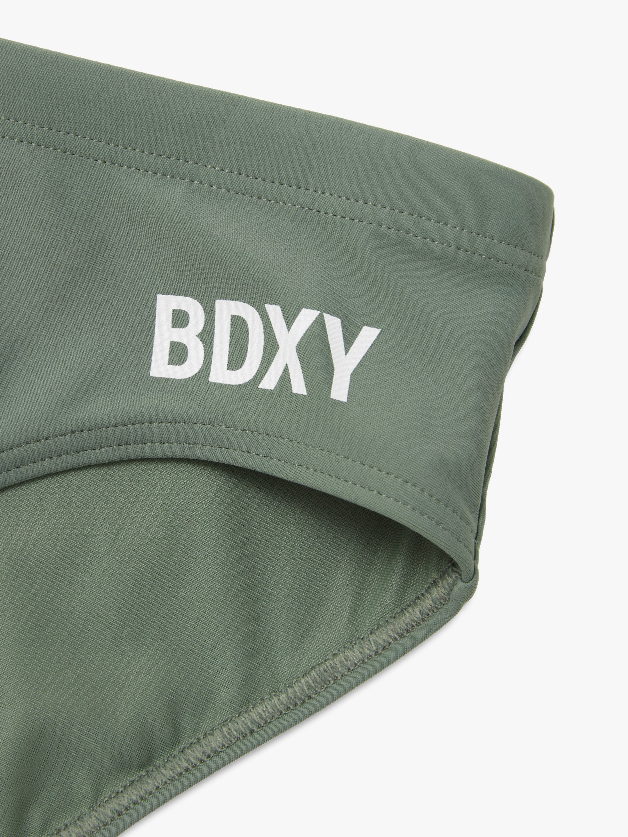 "The Atmos" Swimbrief | Army Green