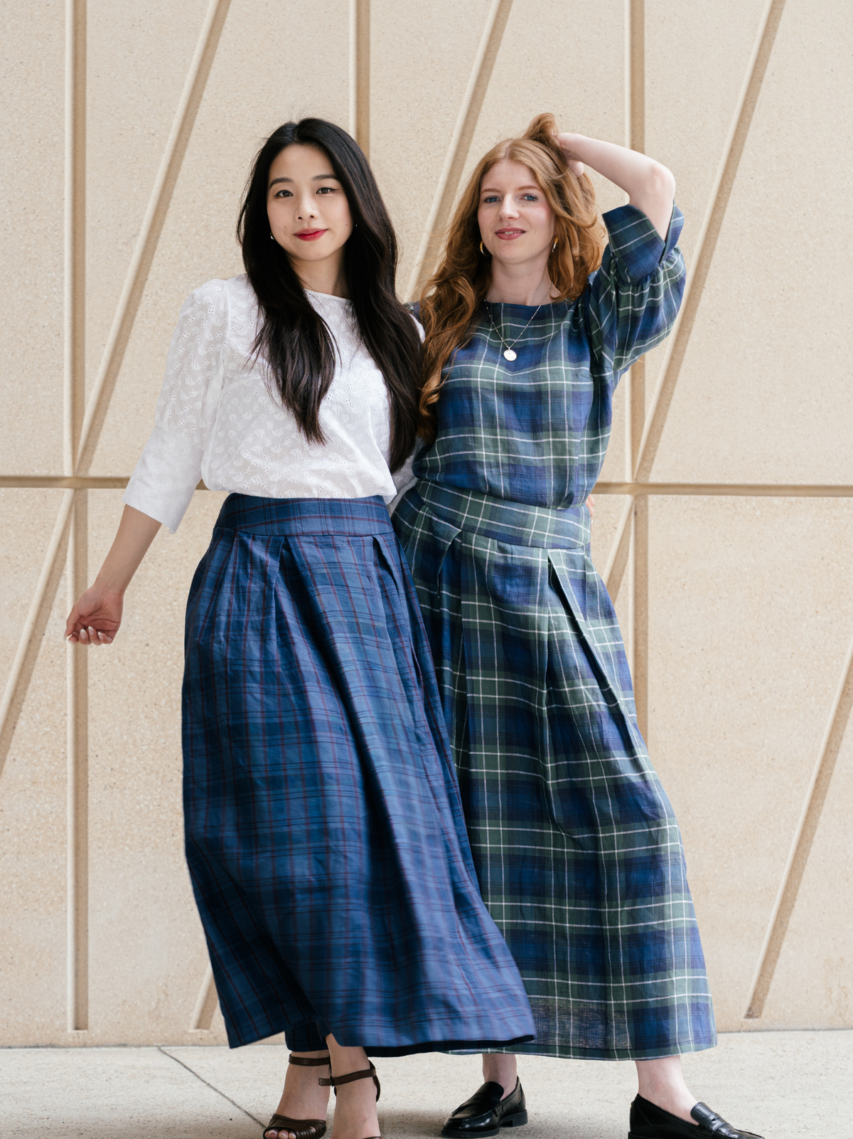 Maxi skirt with pockets Organic Linen – Valery | No More Nobody