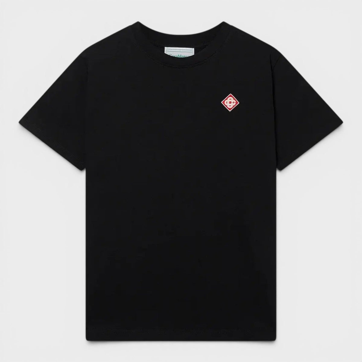 Diamond Logo Patch T-Shirt Black