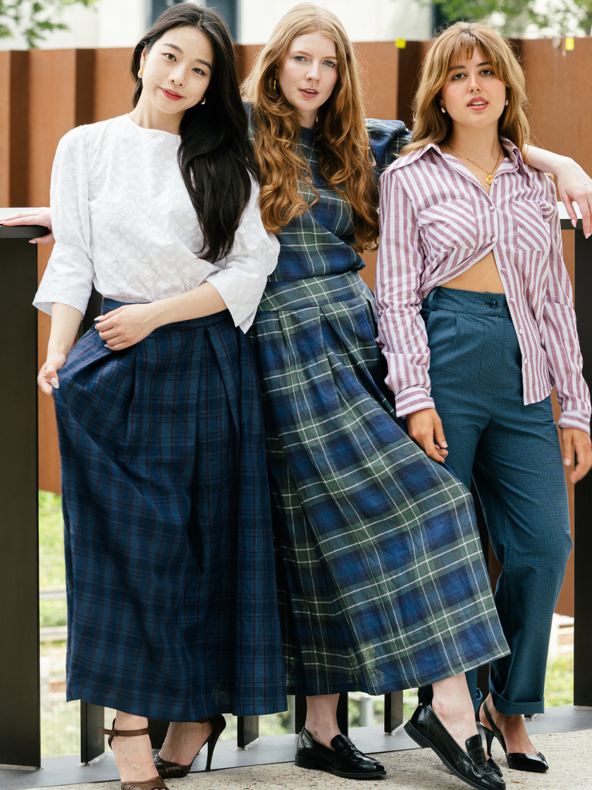 Maxi skirt with pockets Organic Linen – Valery | No More Nobody
