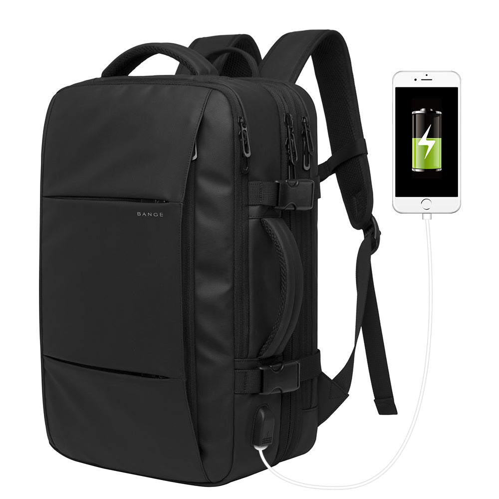 Bange EX-Large Plus Travel Laptop Backpack Black