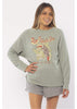 Sisstrevolution Tropical Crew Knit Fleece