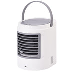 Ventilateur de climatisation à eau USB, purification de l'air, humidification, vent frais, 3 vitesses, lumière décolorante, forte puissance.