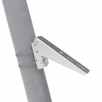 Adjustable Angle Solar Panel Mount Bracket for Pole, Fence and Wall