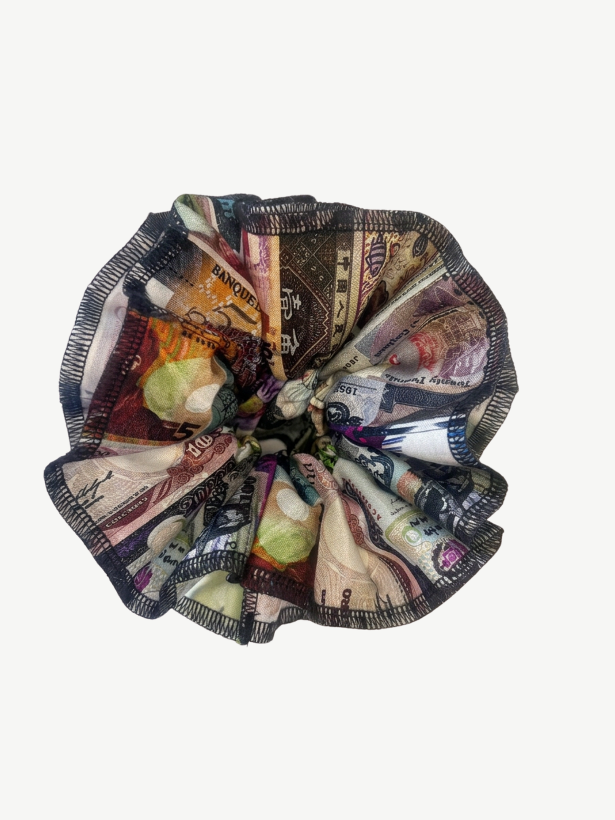 Organic Cotton old Money scrunchie - Azaria | No More Nobody