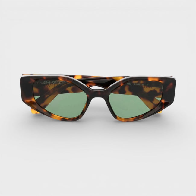 Memphis Havana Cat Eye Sunglasses Brown