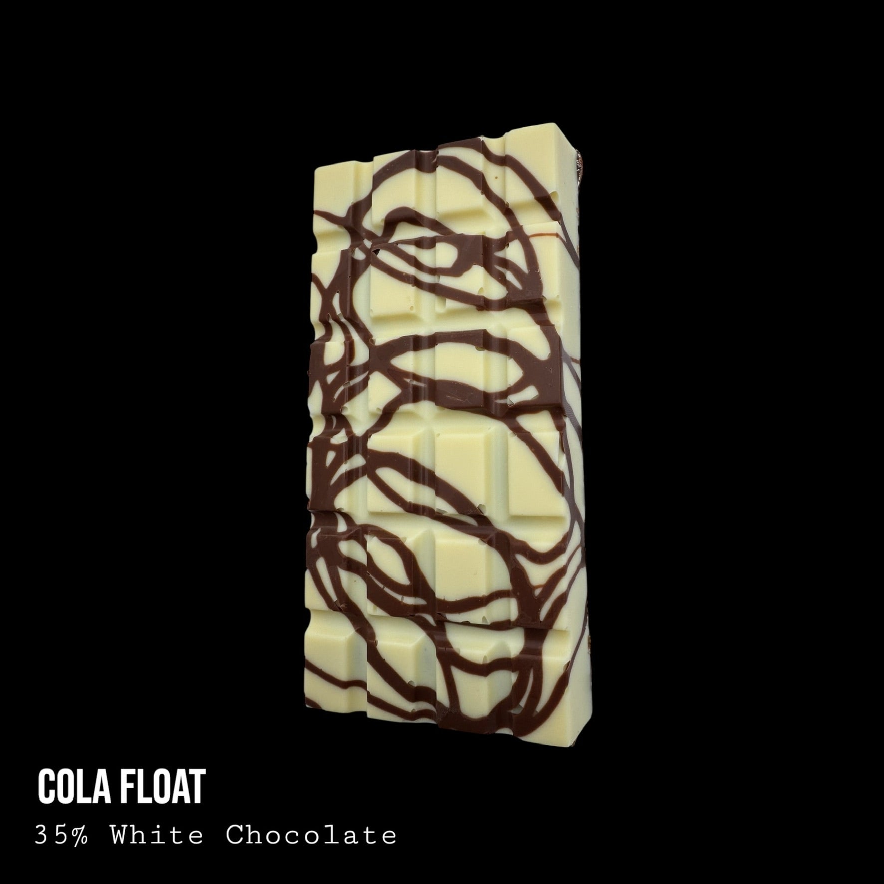 Cola Float White & Milk Chocolate with Cola & Vanilla Cream Dessert Bar 240g