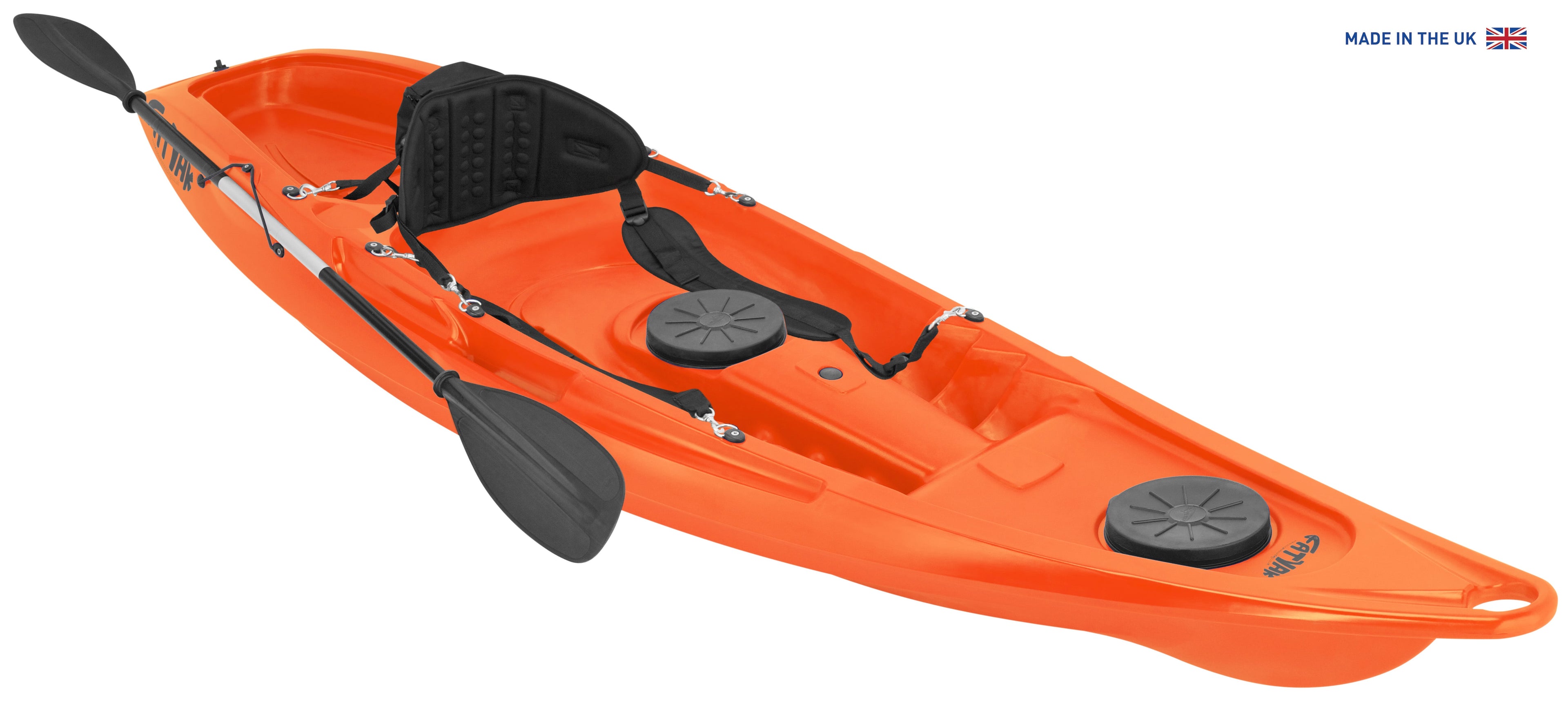 Kaafu Solo Fishing Kayak | Orange | Complete Package