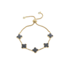 Clover Enamel Bracelet