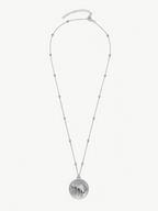 Sterling Silver Medallion Necklace – Day | No More Nobody