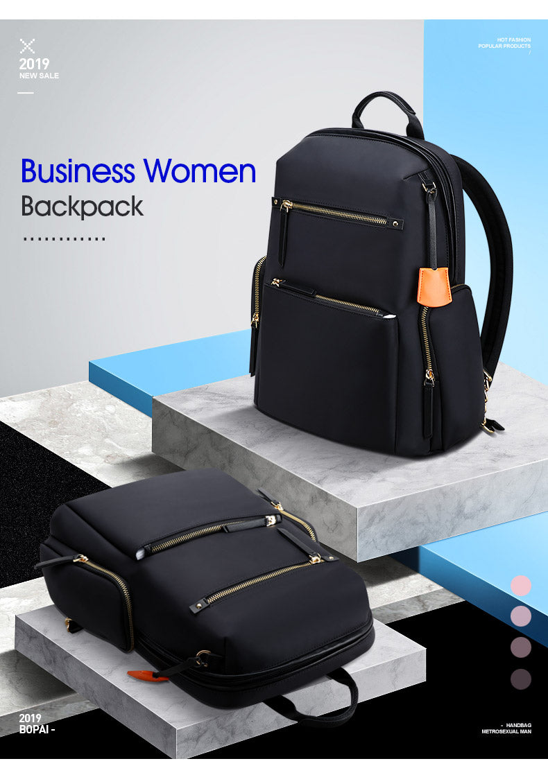 Bopai IM-I Laptop Backpack for Women Black